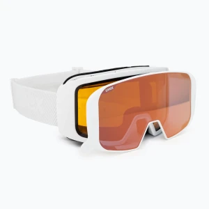 Gogle narciarskie UVEX Saga TO white shiny/miror rose/lasergold lite/clear