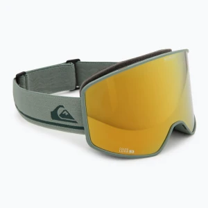 Gogle snowboardowe Quiksilver Storm dark ivy/clux ml gold