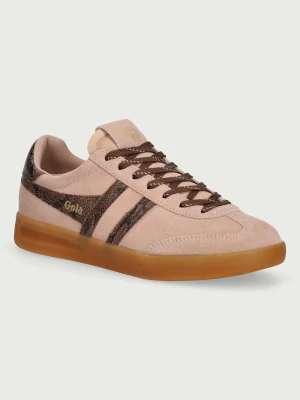Gola Cyclone Snake Trainer sneakersy damskie zamszowe pomarańczowy