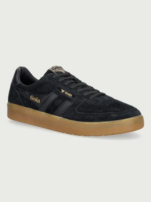 Gola Hawk Suede '86 Trainer sneakersy męskie skórzane czarny
