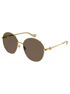 Gold/Brown Sunglasses Gucci