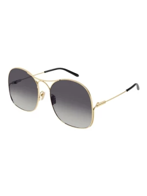 Gold/Grey Shaded Sunglasses Chloé