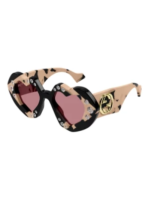 Gold/Grey Sunglasses Gucci