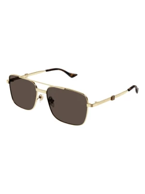 Gold Havana Sunglasses Gucci
