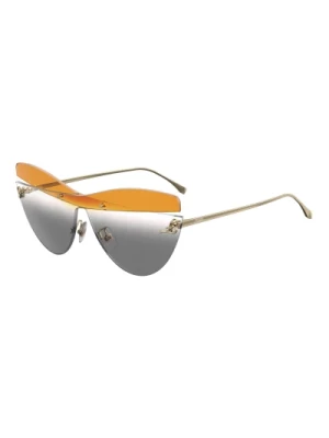 Gold/Orange Grey Sunglasses Karligraphy FF 0400/S Fendi