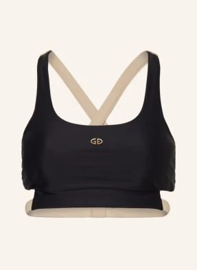 Goldbergh Góra Od Bikini Bustier Atlantic schwarz