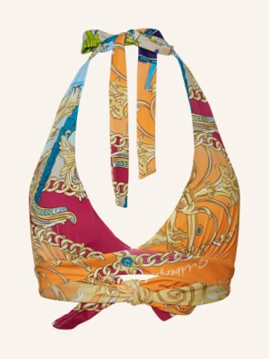 Goldbergh Góra Od Bikini Wiązana Na Szyi Tan Miami pink