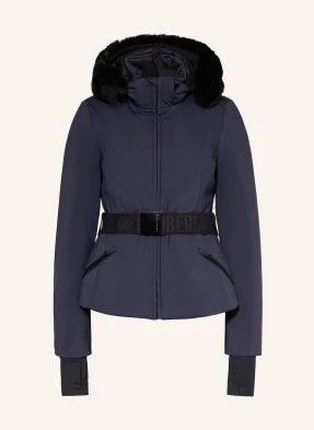 Goldbergh Kurtka Narciarska Z Puchu Gida Faux Border Z Sztucznym Futerkiem blau