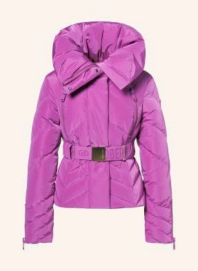 Goldbergh Kurtka Narciarska Z Puchu Jive pink