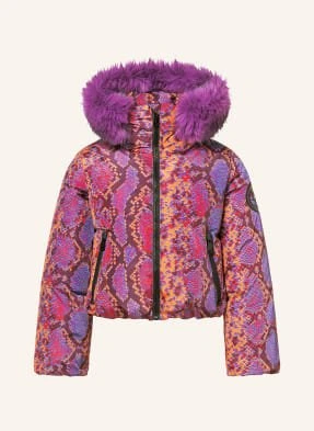 Goldbergh Kurtka Narciarska Z Puchu Lucinda pink