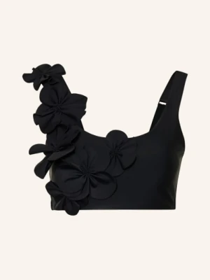 Goldbergh Top Bikini Typu Bustier Chiarella schwarz