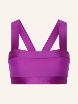 Goldbergh Top Bikini Typu Bustier Plonge lila