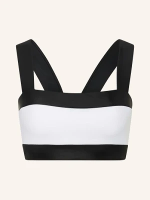 Goldbergh Top Bikini Typu Bustier Plonge weiss