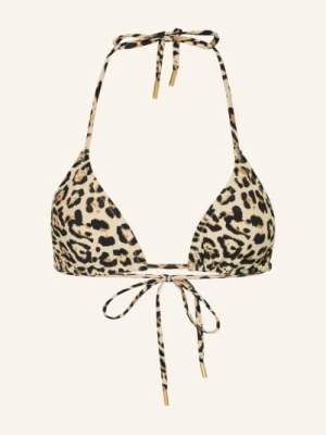 Goldbergh Top Bikini W Kształcie Trójkąta Elixer beige