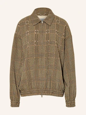 Golden Goose Bluzon Journey Z Ozdobnymi Kamykami braun