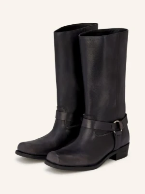 Golden Goose Buty Motocyklowe schwarz