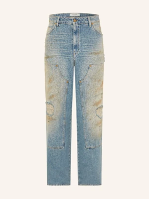 Golden Goose Jeansy Oversized Fit blau