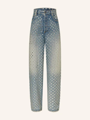 Golden Goose Jeansy Straight Journey blau