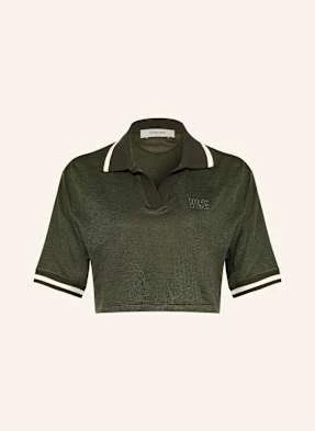 Golden Goose Koszulka Polo Z Dżerseju gruen