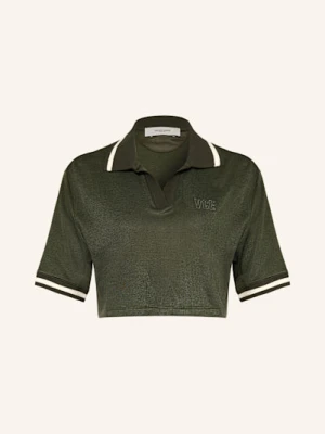 Golden Goose Koszulka Polo Z Dżerseju gruen