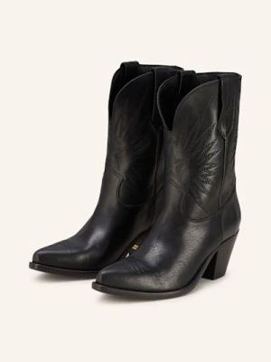 Golden Goose Kowbojki Wish Star schwarz