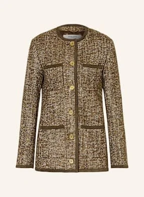 Golden Goose Kurtka Z Tweedu Journey braun