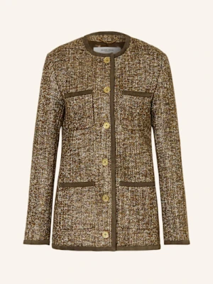 Golden Goose Kurtka Z Tweedu Journey braun