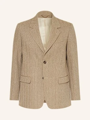 Golden Goose Marynarka Z Dodatkiem Lnu braun