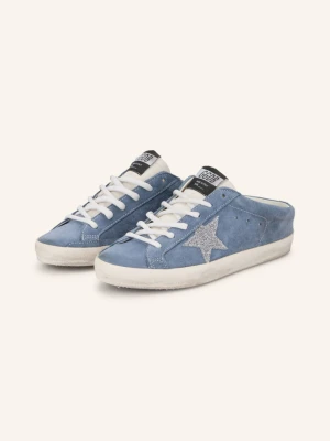 Golden Goose Mule Super-Star blau