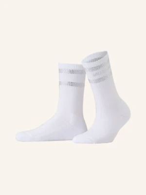 Golden Goose Skarpety Z Kamieniami Ozdobnymi weiss