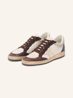 Golden Goose Sneaker Ball Star Z Ozdobnymi Perełkami weiss