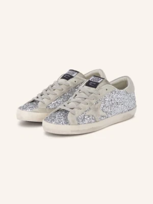 Golden Goose Sneaker Super-Star silber