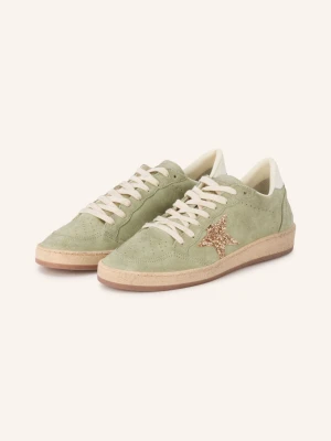Golden Goose Sneakersy Ball Star gruen beżowy