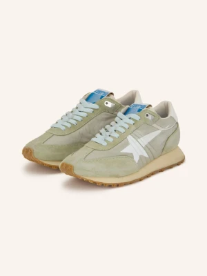 Golden Goose Sneakersy Running Marathon gruen beżowy