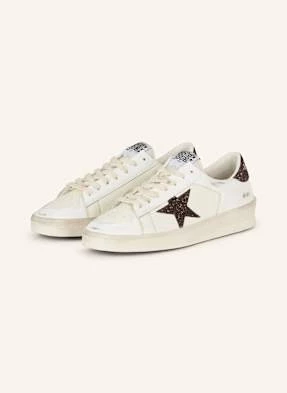 Golden Goose Sneakersy Stardan Z Cekinami weiss