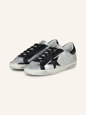 Golden Goose Sneakersy Super-Star Classic silber