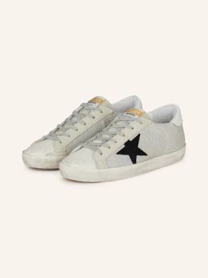 Golden Goose Sneakersy Super-Star Classic silber