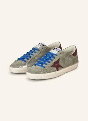 Golden Goose Sneakersy Super-Star gruen