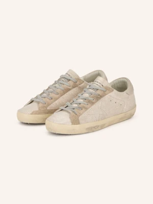 Golden Goose Sneakersy Super-Star silber