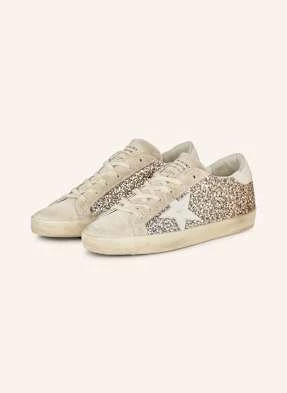 Golden Goose Sneakersy Super-Star Z Cekinami braun