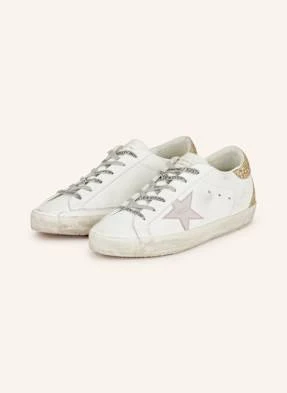 Golden Goose Sneakersy Z Ozdobnymi Kamykami weiss