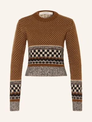 Golden Goose Sweter Journey braun brązowy