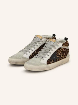 Golden Goose Wysokie Sneakersy Mid Star braun