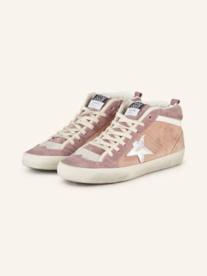 Golden Goose Wysokie Sneakersy Mid Star rosa