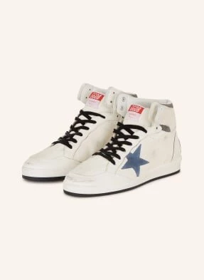 Golden Goose Wysokie Sneakersy Sky Star weiss