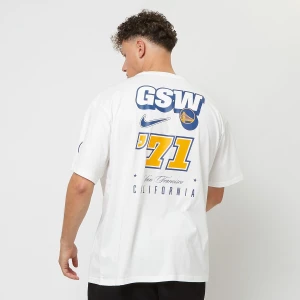 Nike Golden State Warriors Courtside NBA T-Shirt mężczyźni T-Shirty i Polo biały rozmiar Odzież