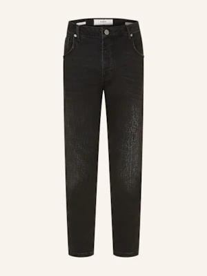 Goldgarn Denim Jeansy Neckarau Cropped Fit schwarz