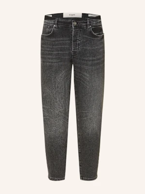 Goldgarn Denim Jeansy Rheinau Tapered Fit schwarz