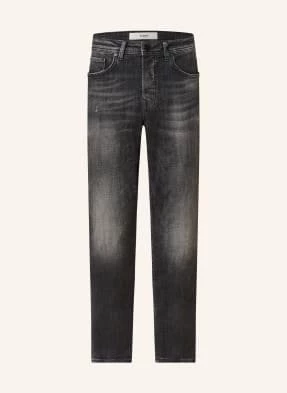 Goldgarn Denim Jeansy u2 Tapered Fit schwarz