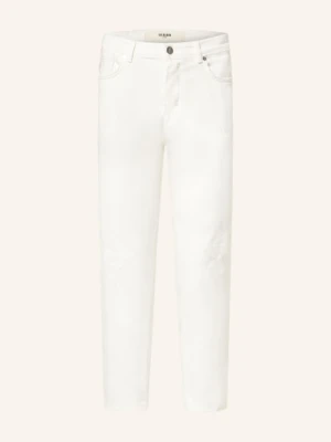 Goldgarn Denim Jeansy W Stylu Destroyed Rheinau Tapered Fit weiss